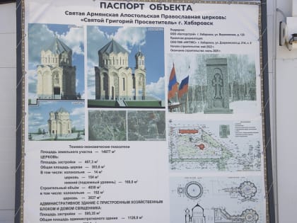 В Хабаровске освятили первый в регионе храм Армянской апостольской церкви