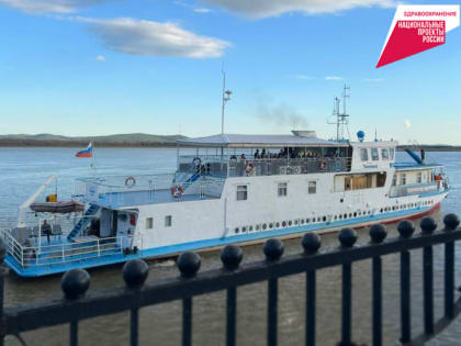 Врачи теплохода «Здоровье» осмотрели в Хабаровском крае больше трех тысяч человек