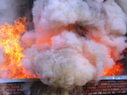 Женщина погибла при пожаре в частном доме в Хабаровском районе