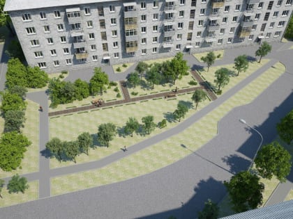 Территорию около дома № 49 на улице Владивостокской благоустроят