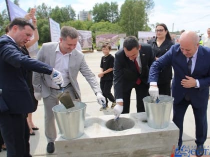 В Хабаровске началось строительство нового спортивного комплекса