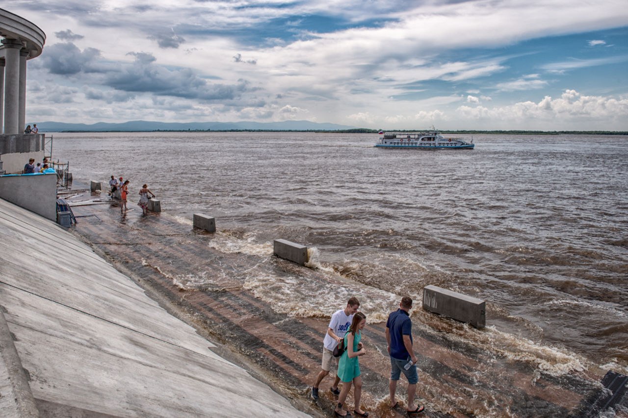 хабаровск река амур