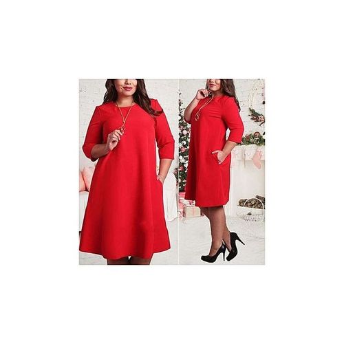 Ladies Red Corporate Gown