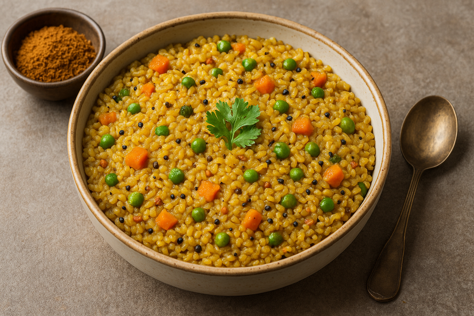 BROWN RICE MASALA KHICHDI