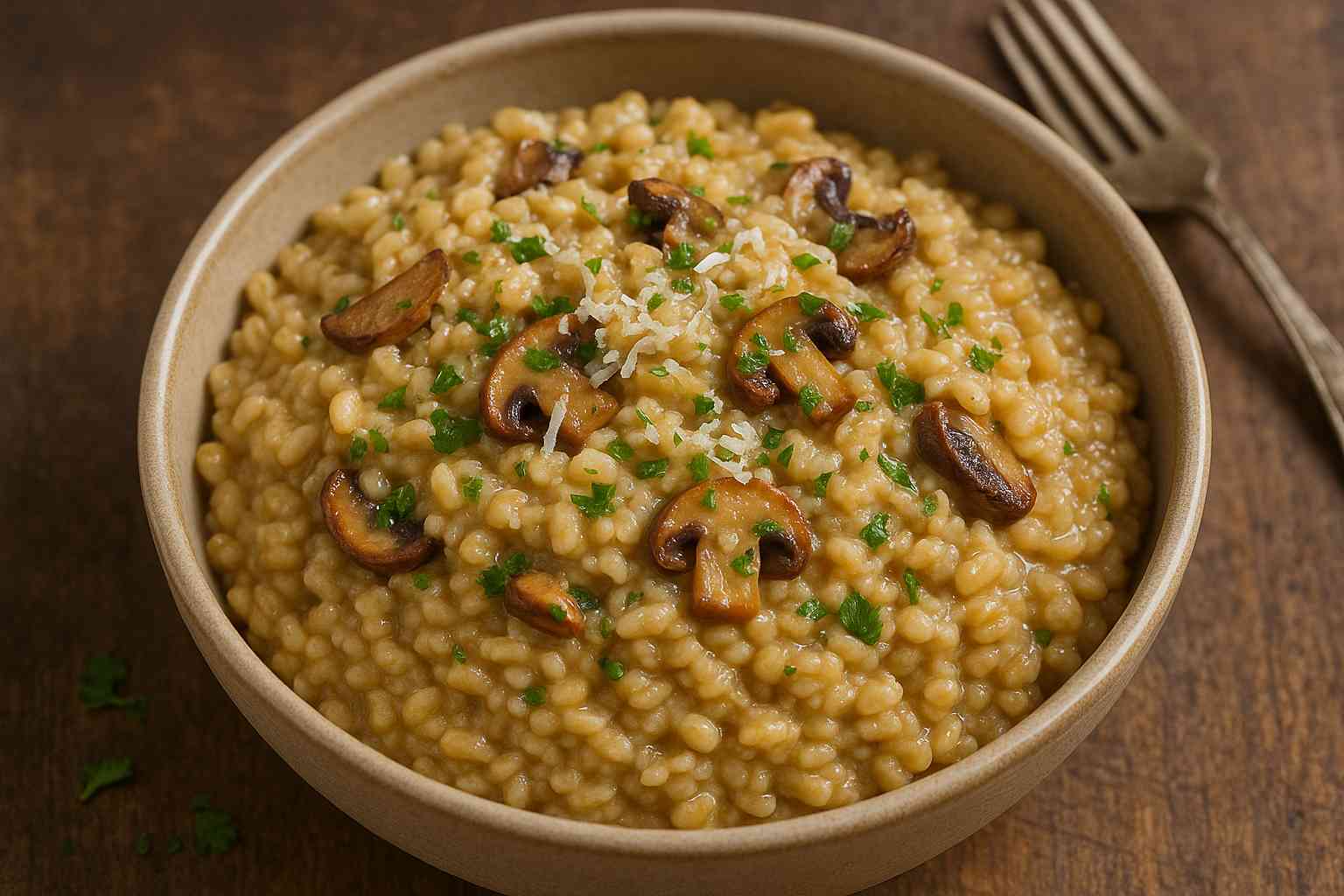 BARLEY RISOTTO