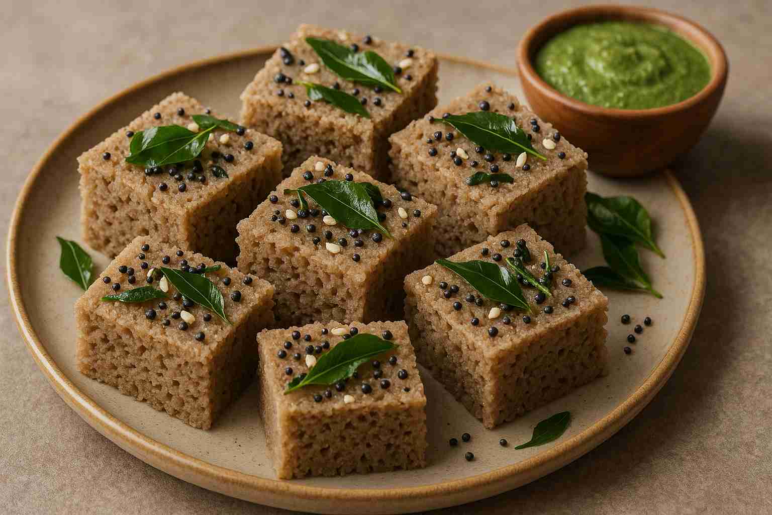 BUCKWHEAT DHOKLA