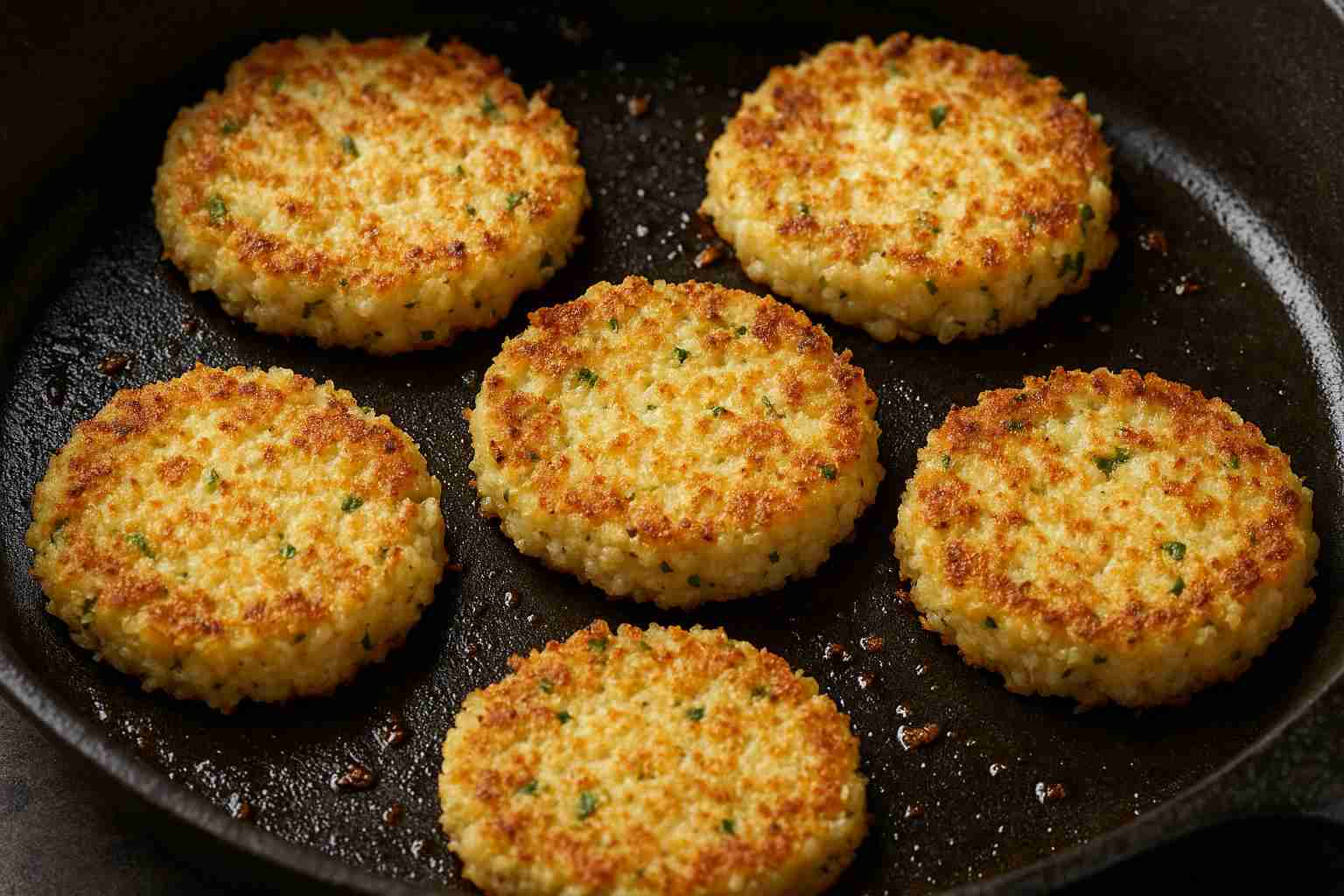 CAULIFLOWER HASH BROWNS