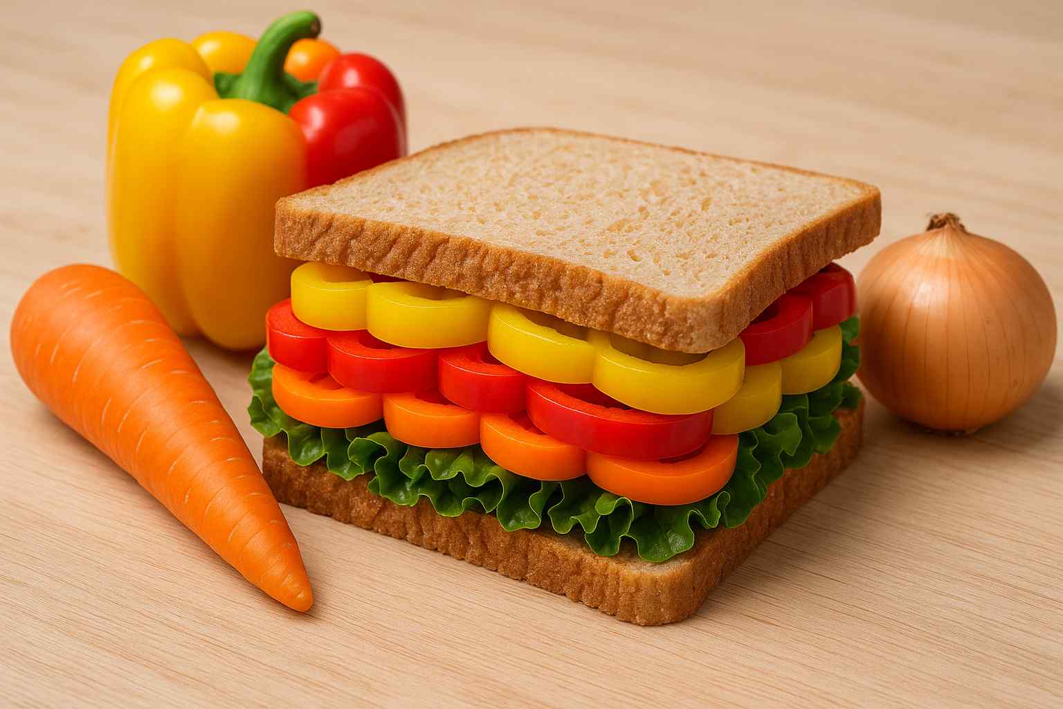 COLOURFUL SANDWICH