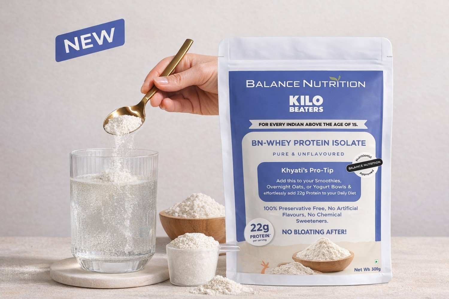 Healthy snacks including nuts, dried fruits, and breakfast options from Balance Nutrition - Slide 2