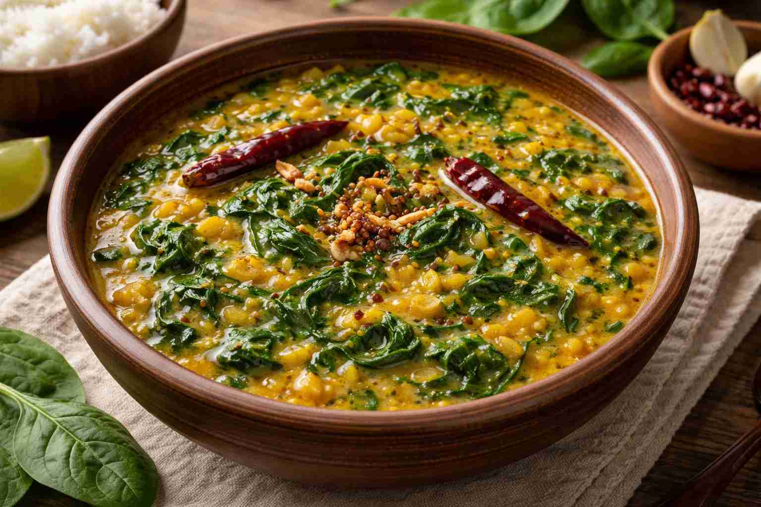 KONKANI DAL PALAK