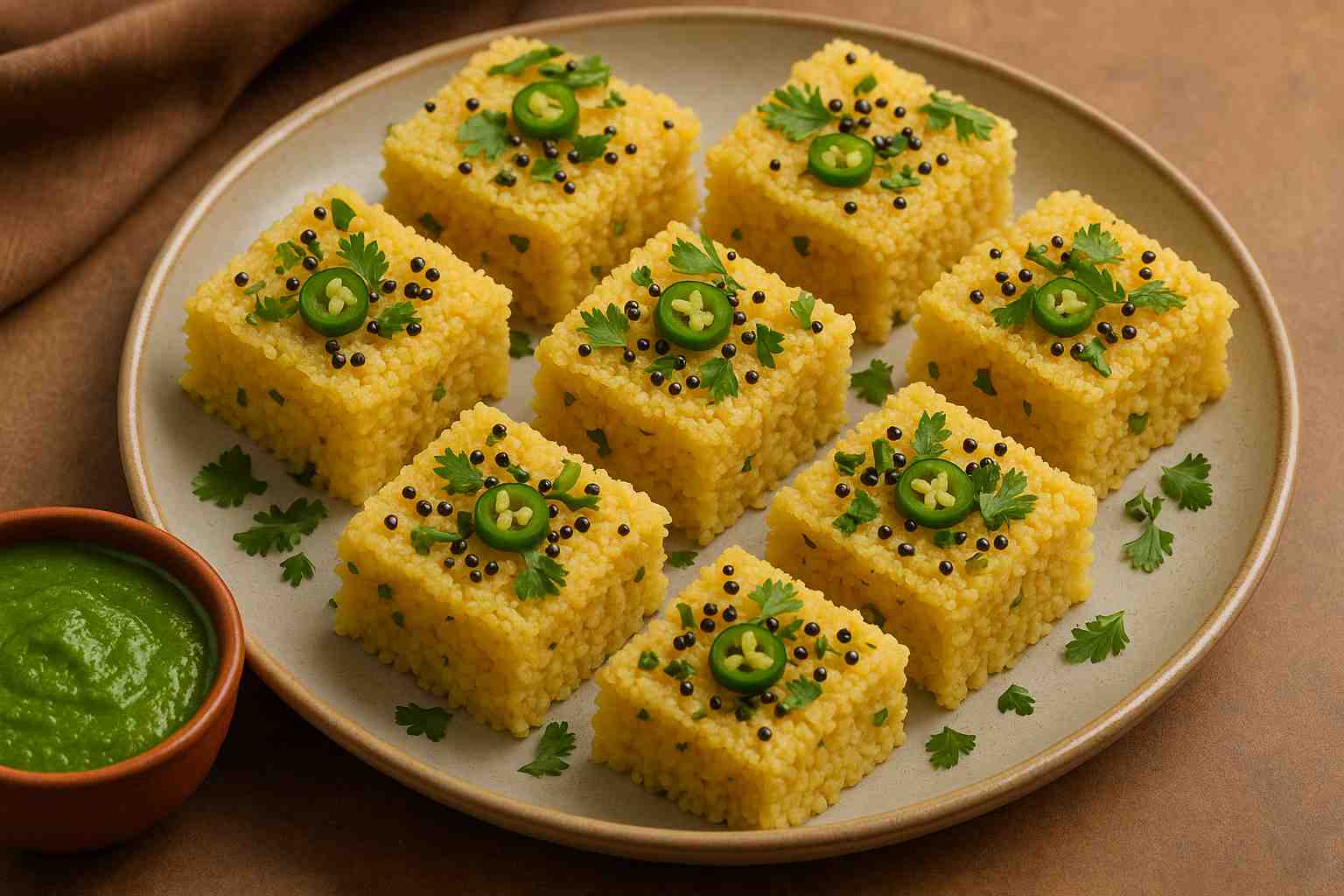 COUSCOUS DHOKLA