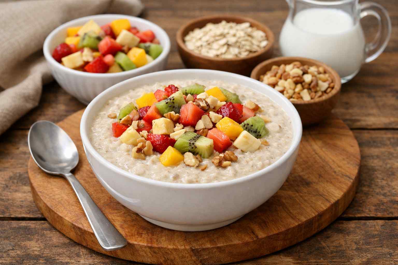NUTTY OATS PORRIDGE