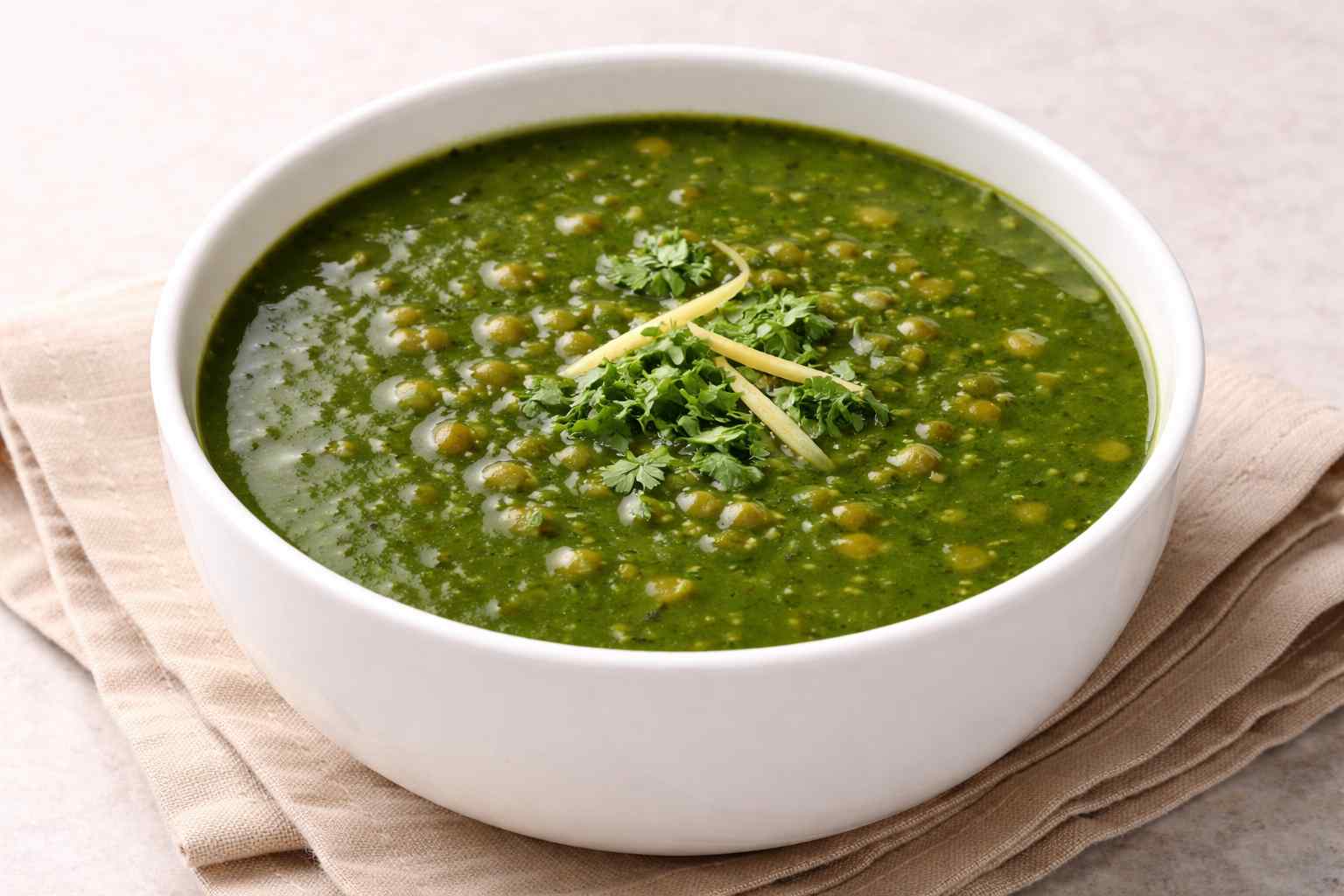 PALAK MOONG SOUP