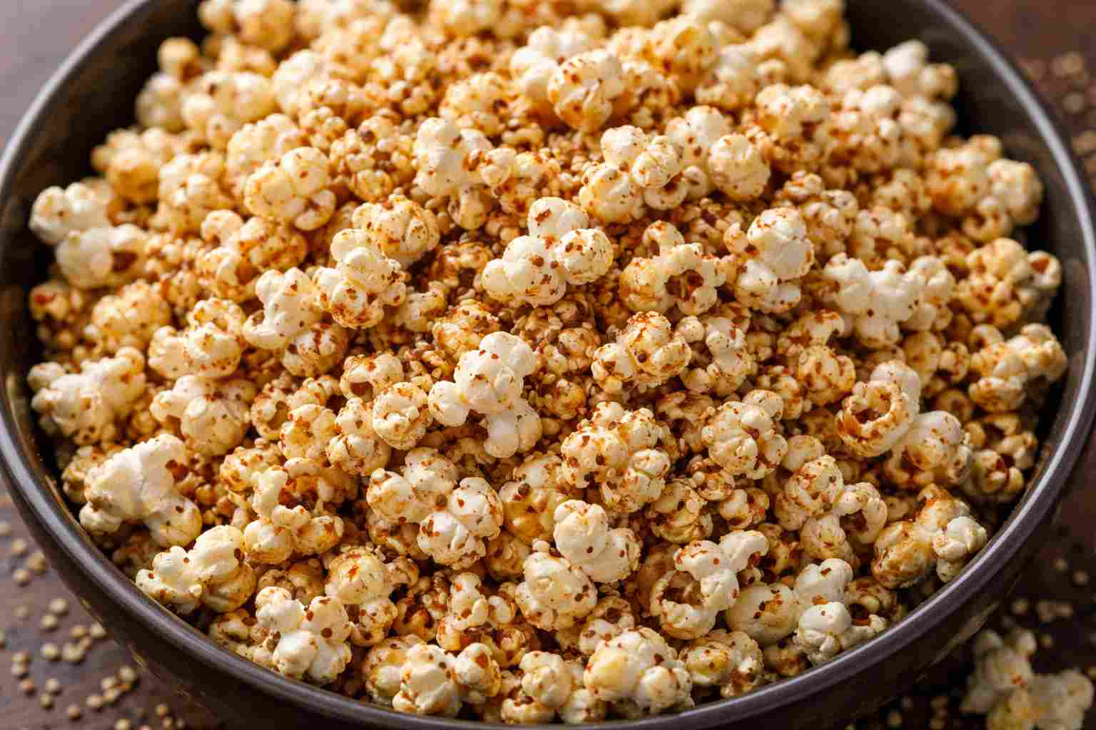 SPICED SESAME POPCORN