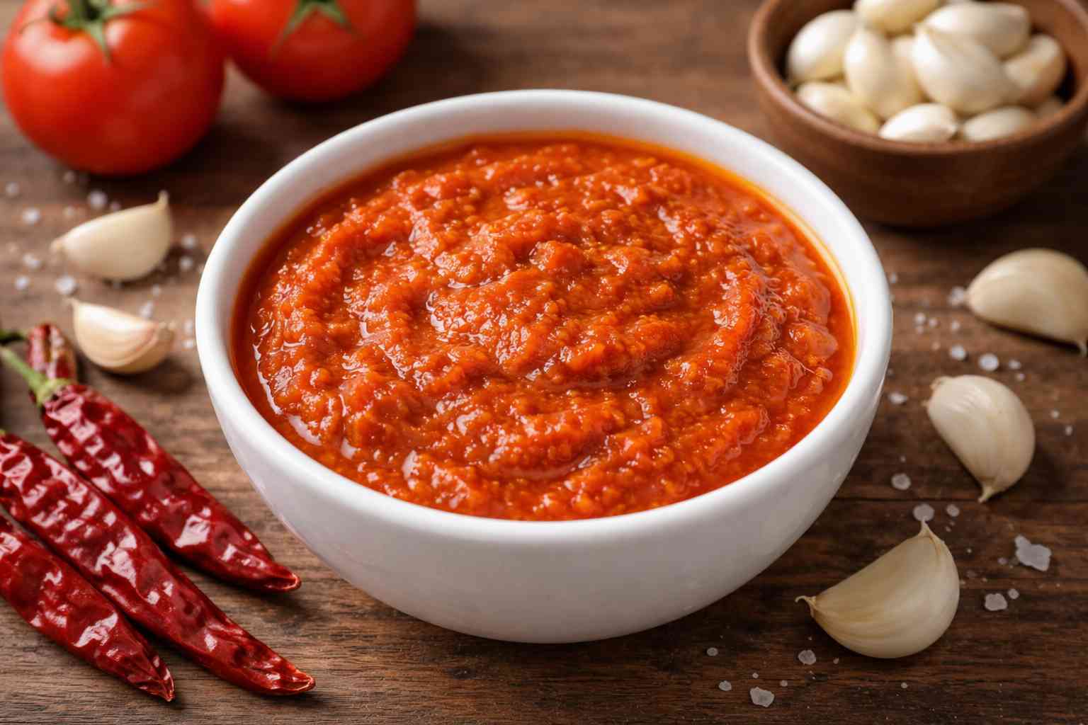 TOMATO GARLIC CHUTNEY