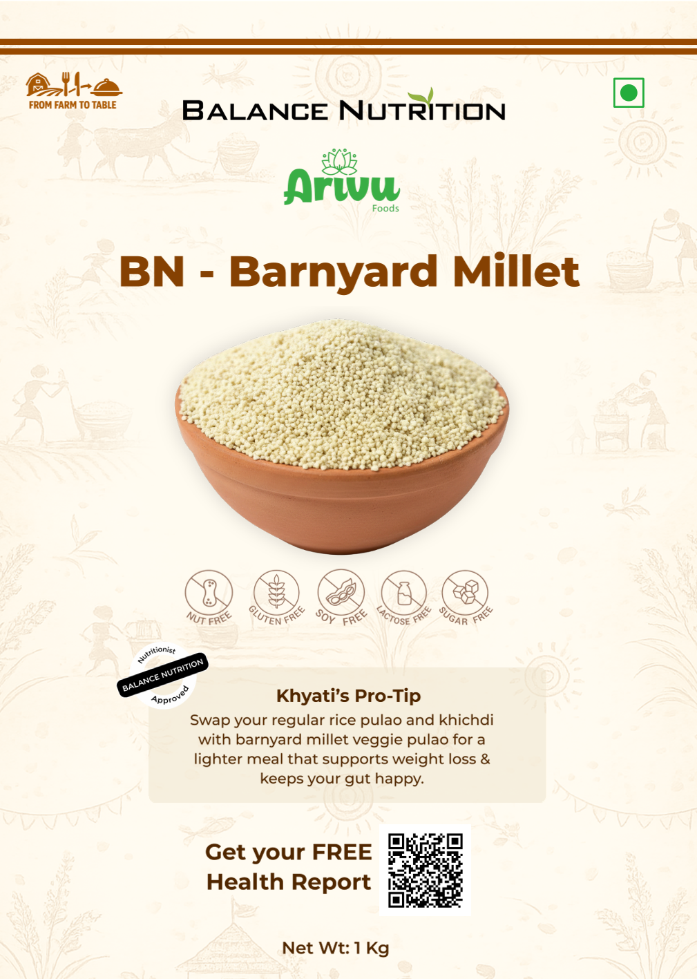 BN Barnyard Millet