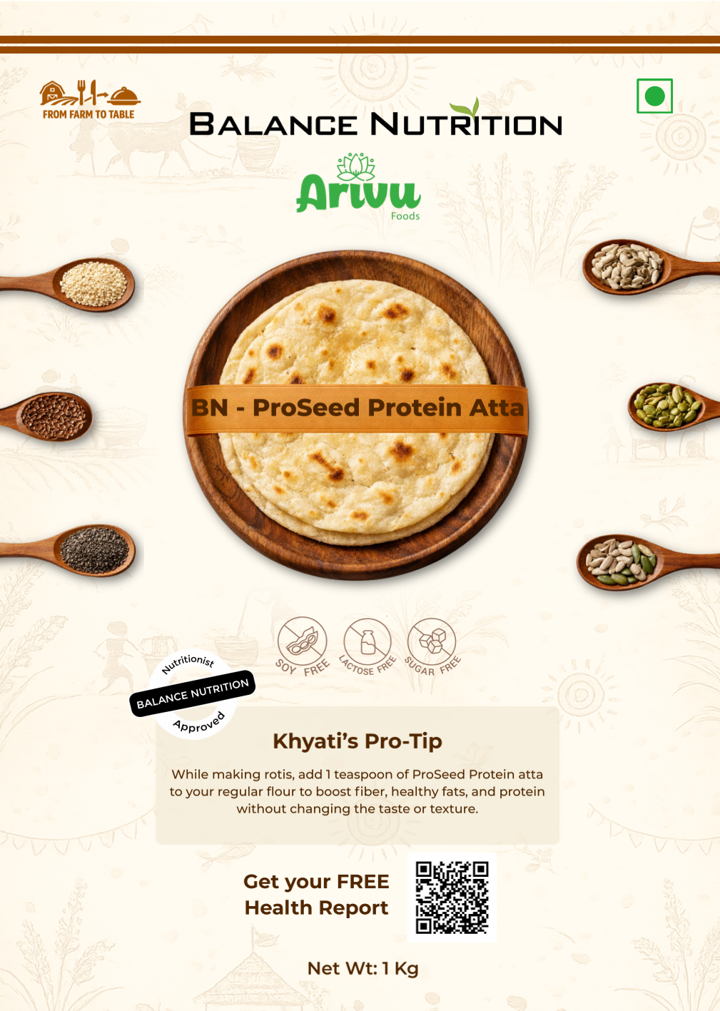 BN ProSeed Protein Atta