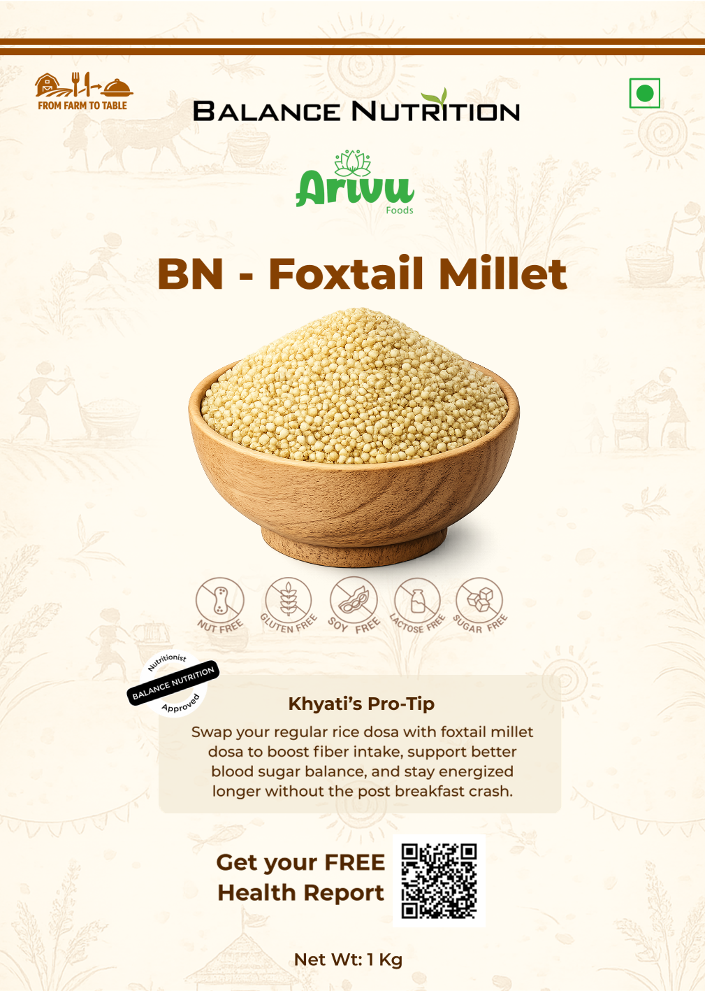 BN Foxtail Millet