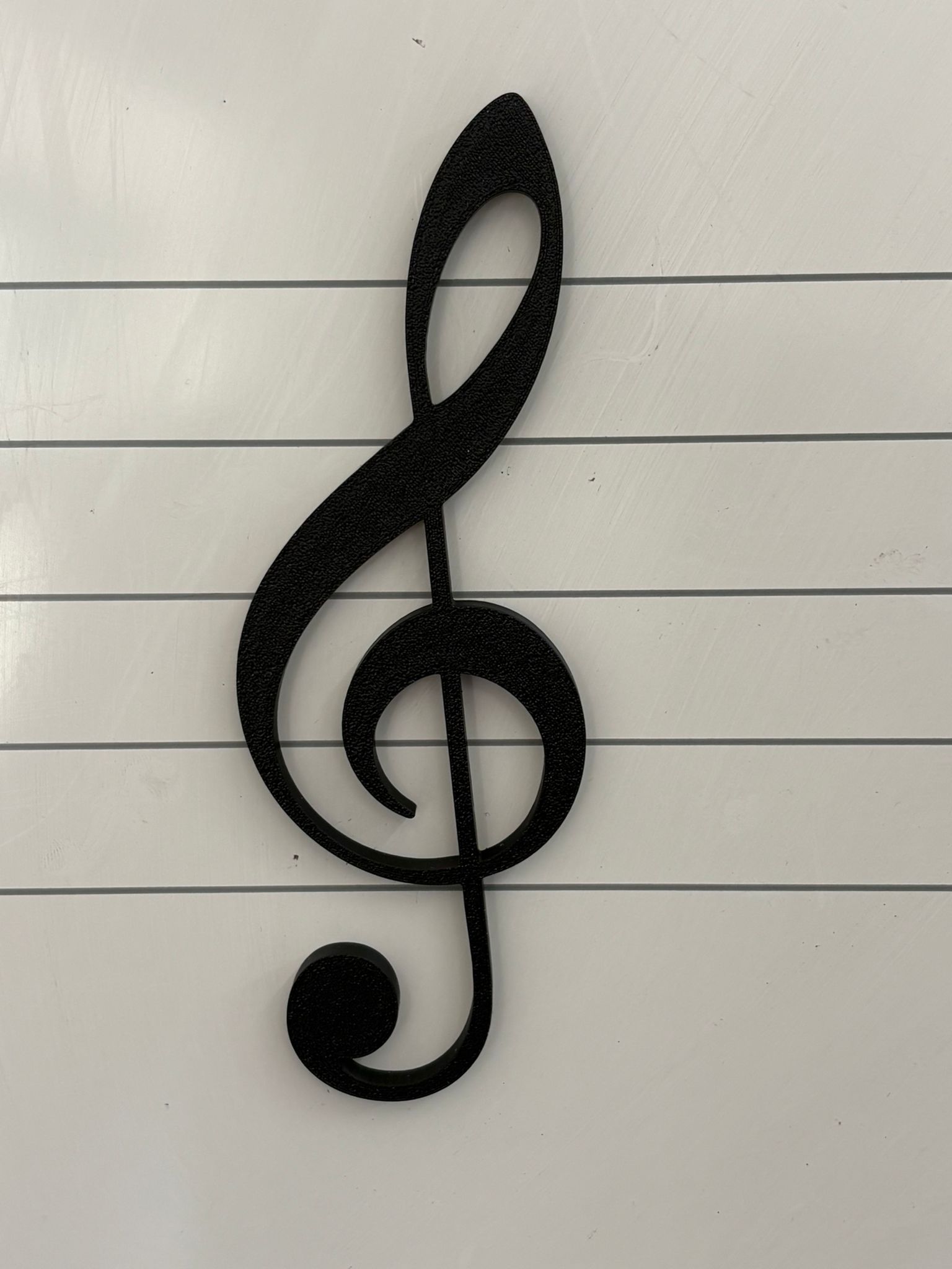 Black treble clef
