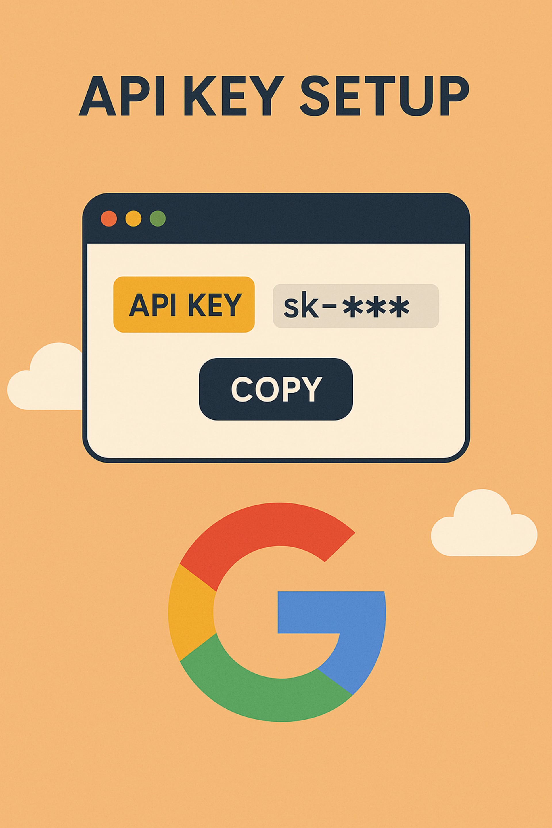 Google Gemini API key settings