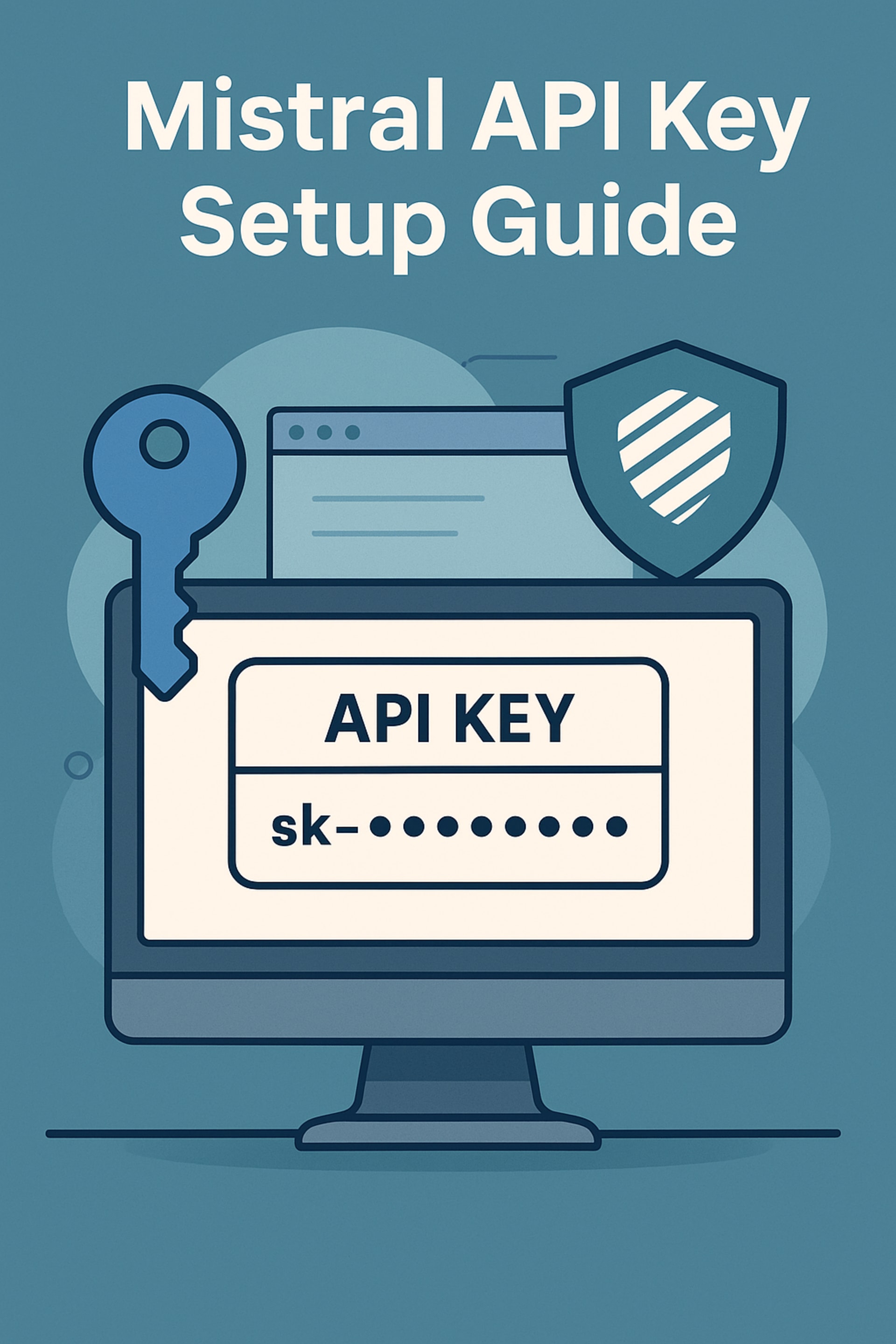 Mistral AI API key settings