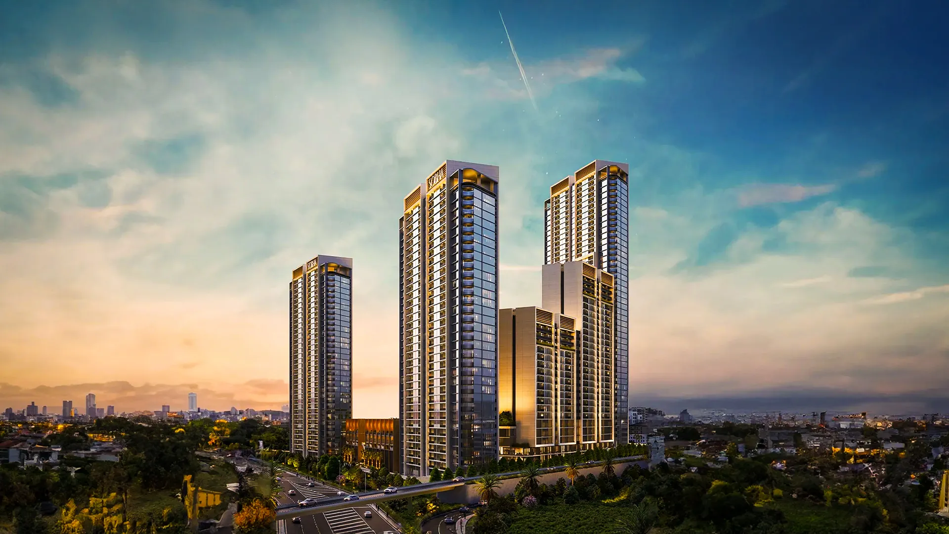 Sobha City exterior view