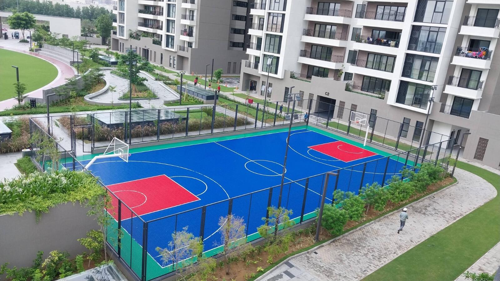 Sobha City living room