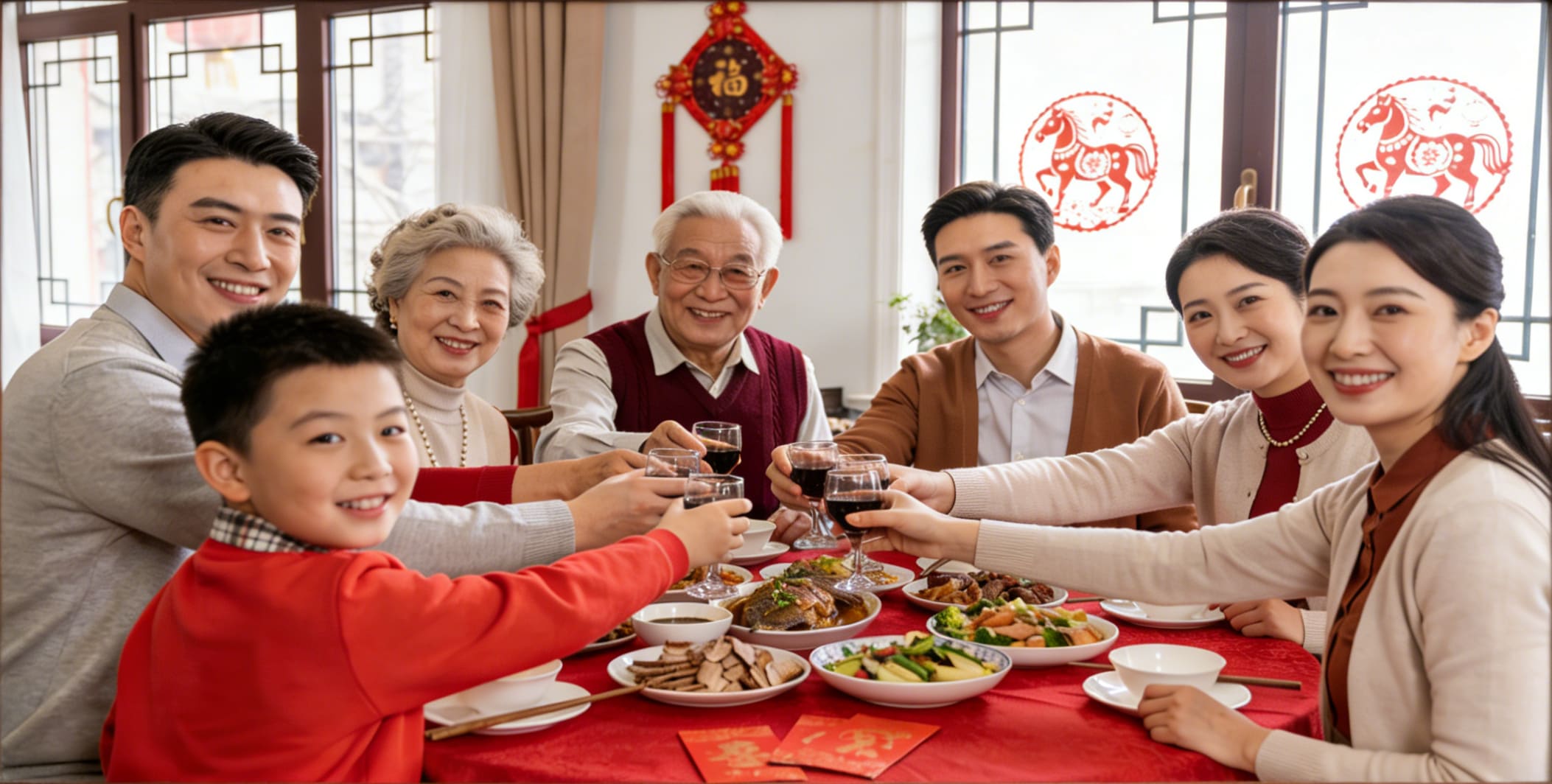 Family Wishes for Chinese New Year