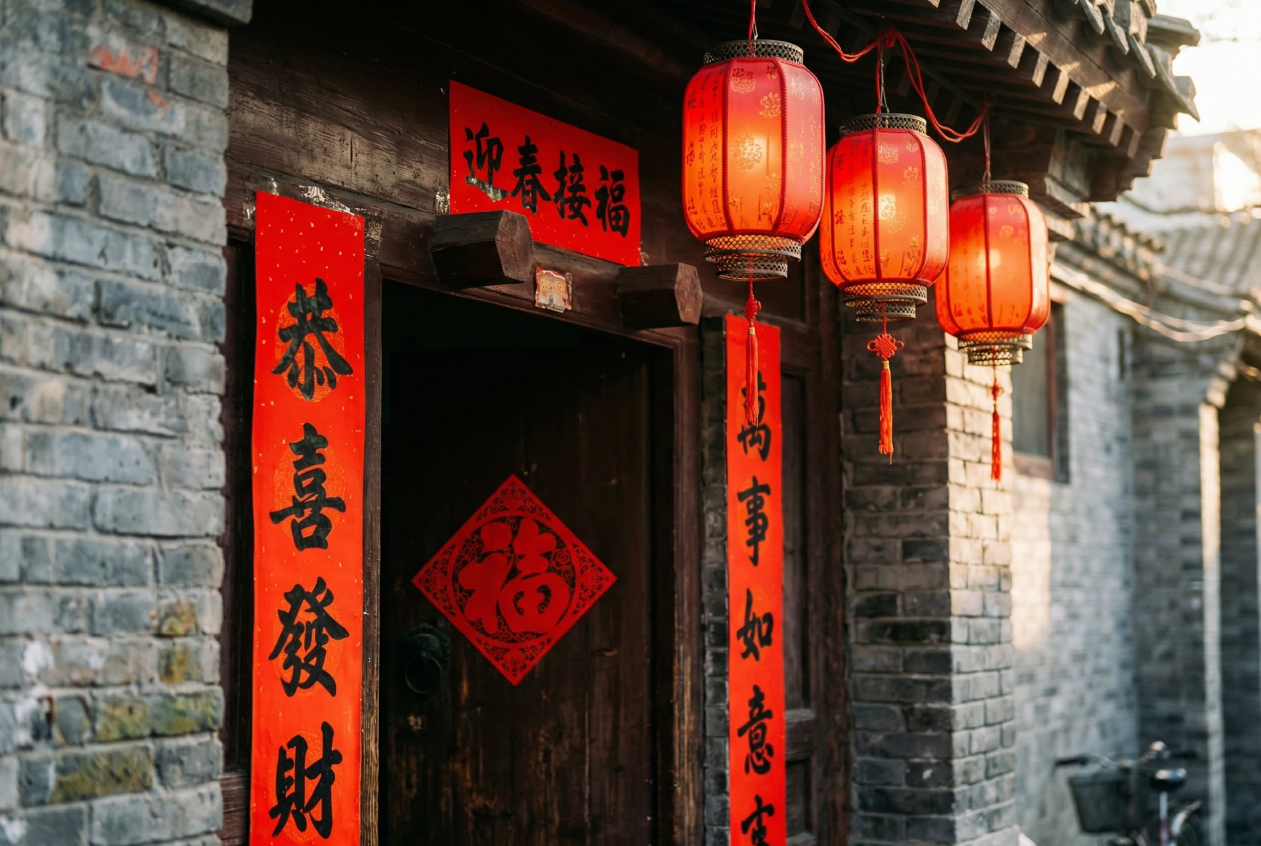 Beijing Temple Fair Decorations