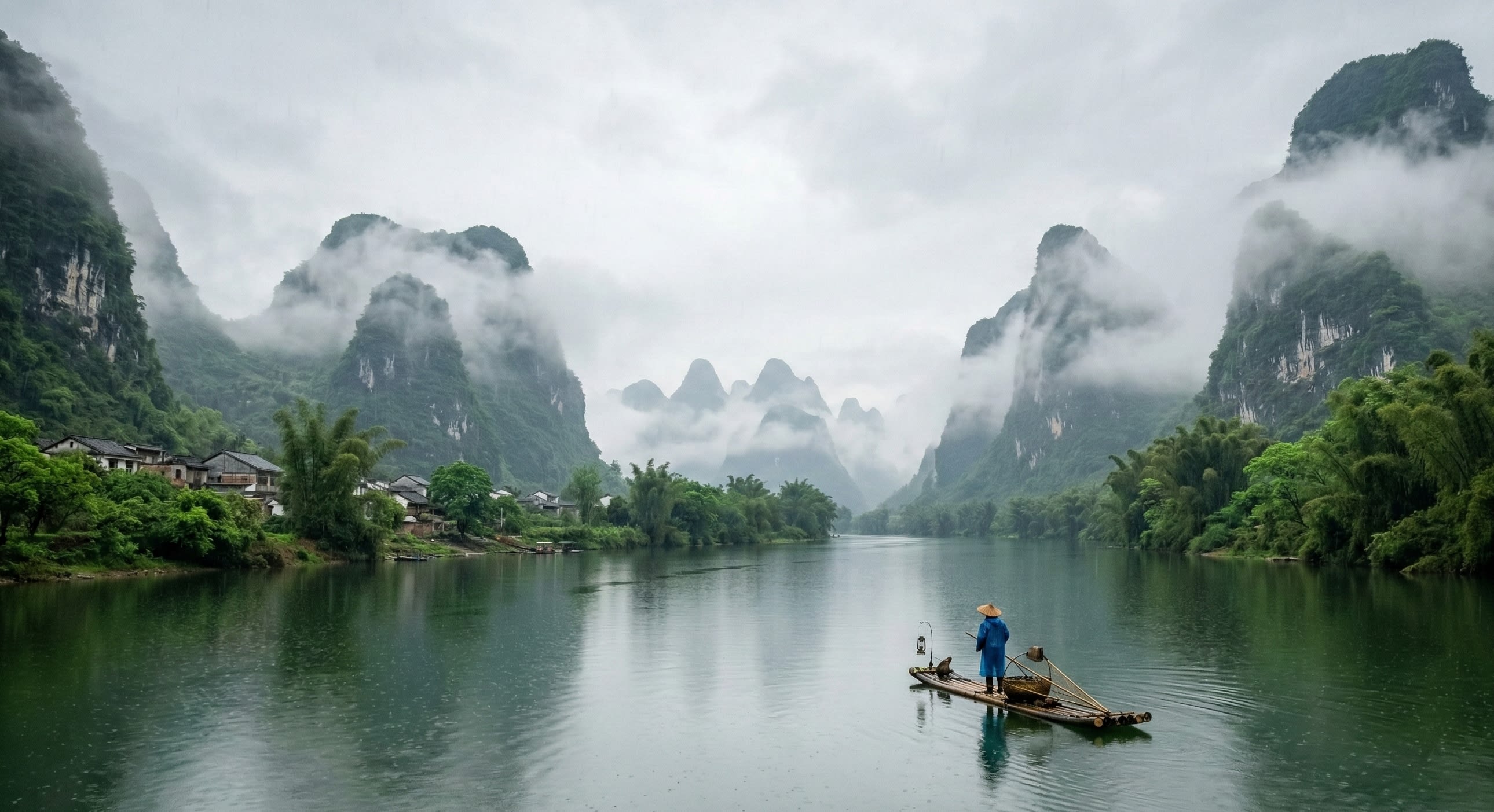 Guilin Li River Mist