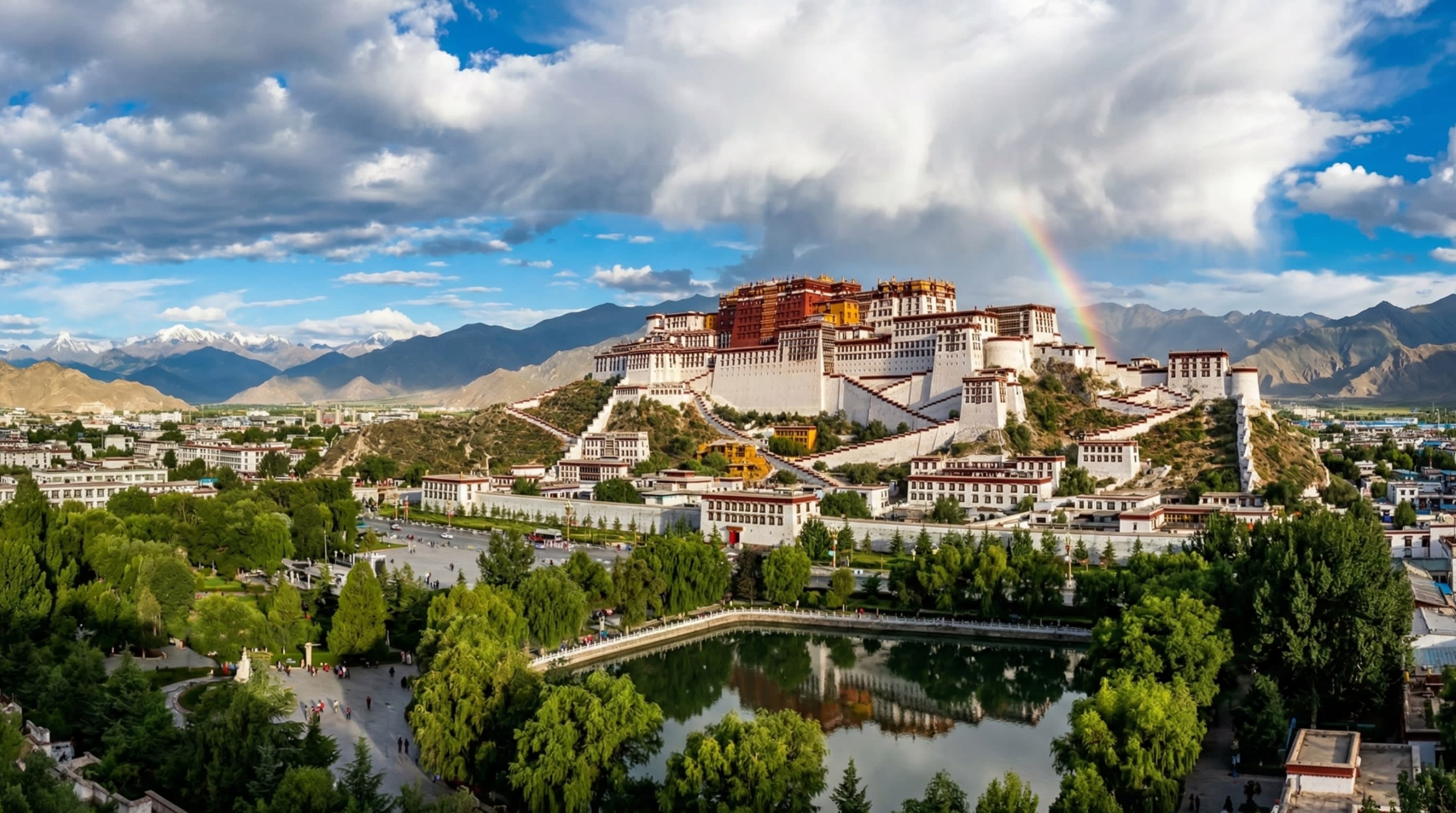 Potala Palace in July
