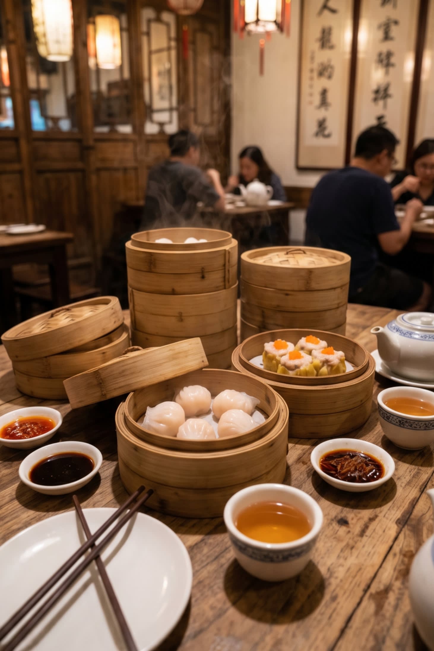 Image 4 - A colorful and authentic Cantonese Dim Sum spread