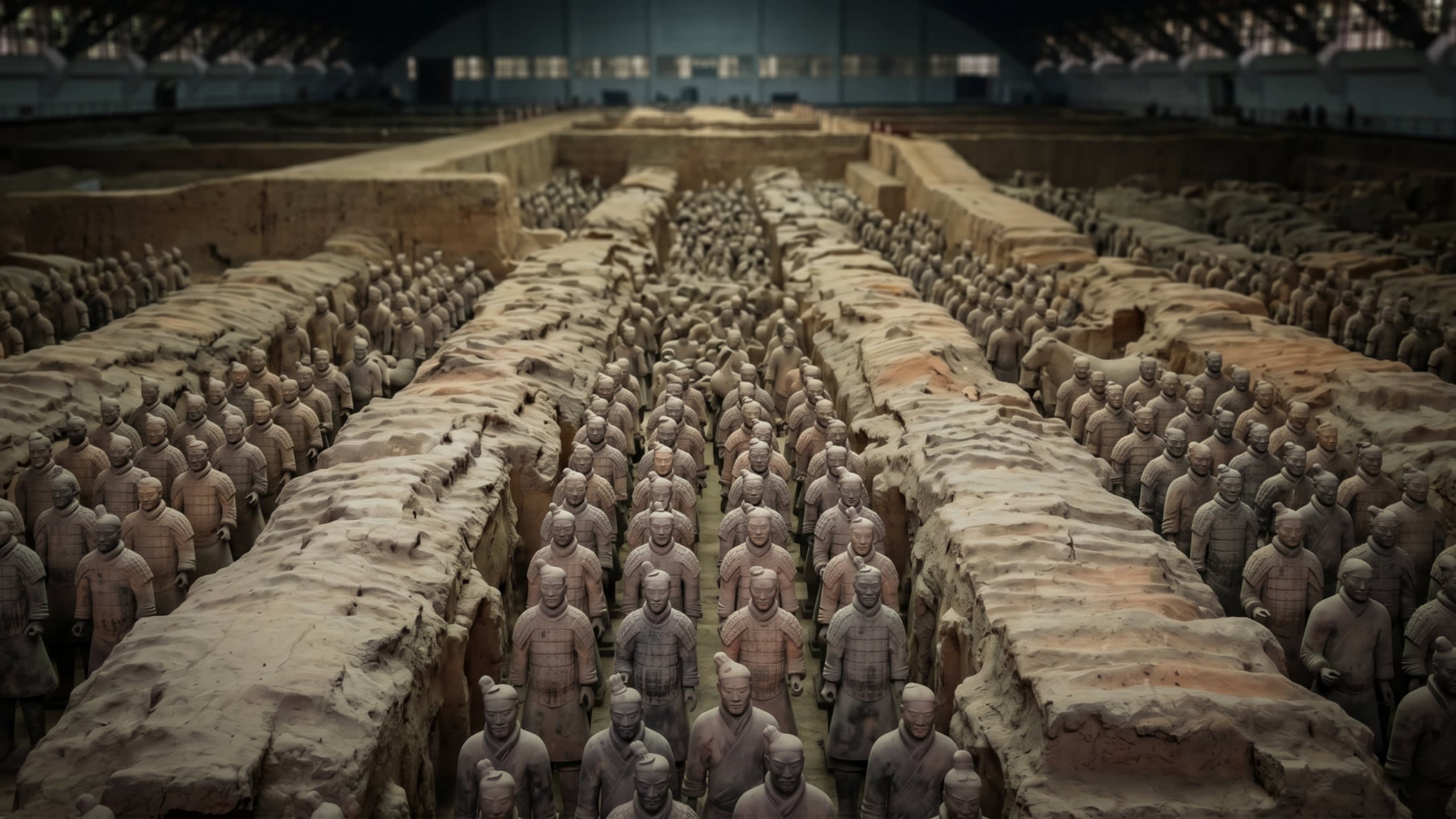 Hero Image - The silent guardians of the first emperor: Pit 1 of the Terracotta Army