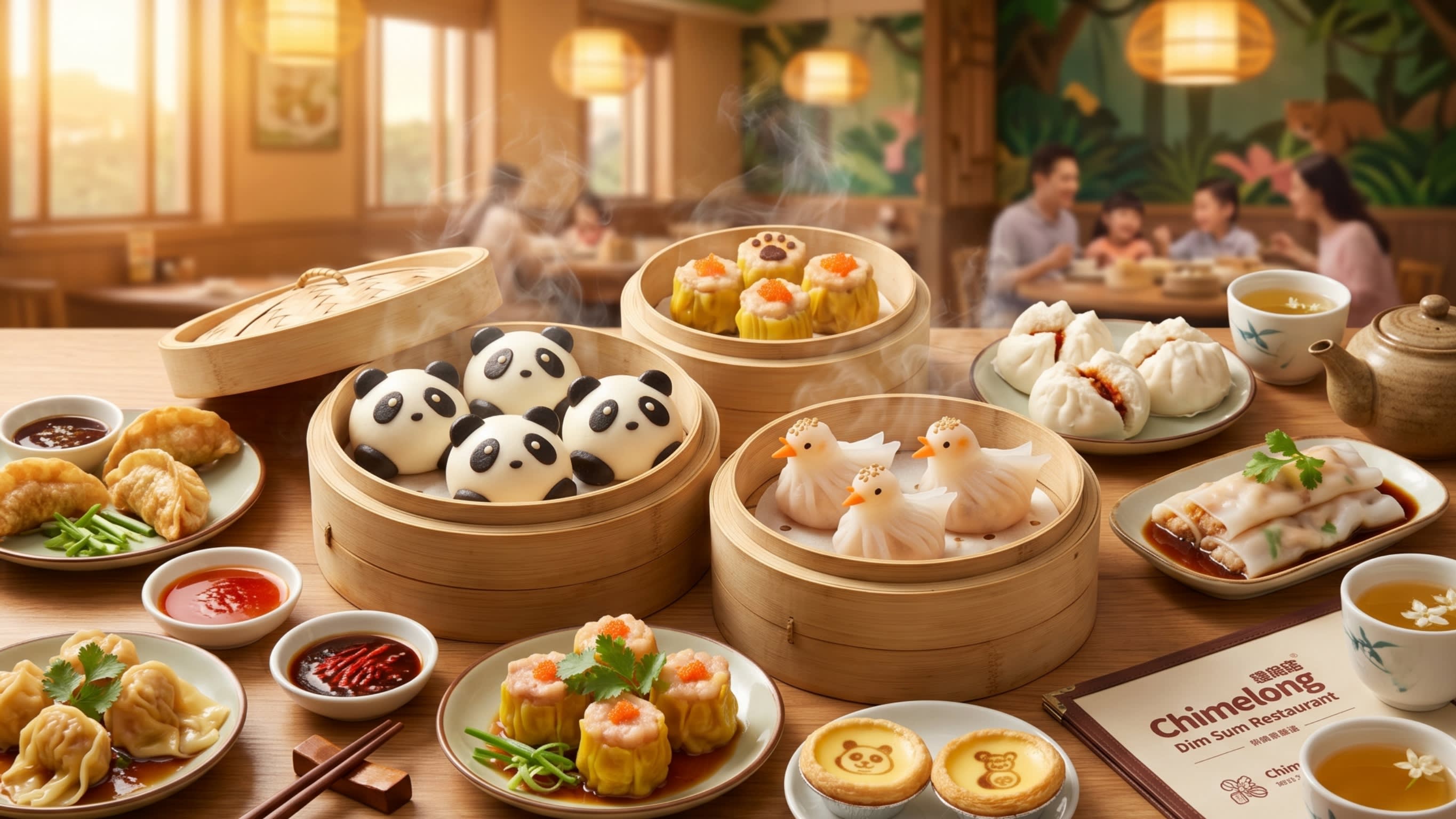 Image 4 - Adorable animal-themed Cantonese Dim Sum served in the park