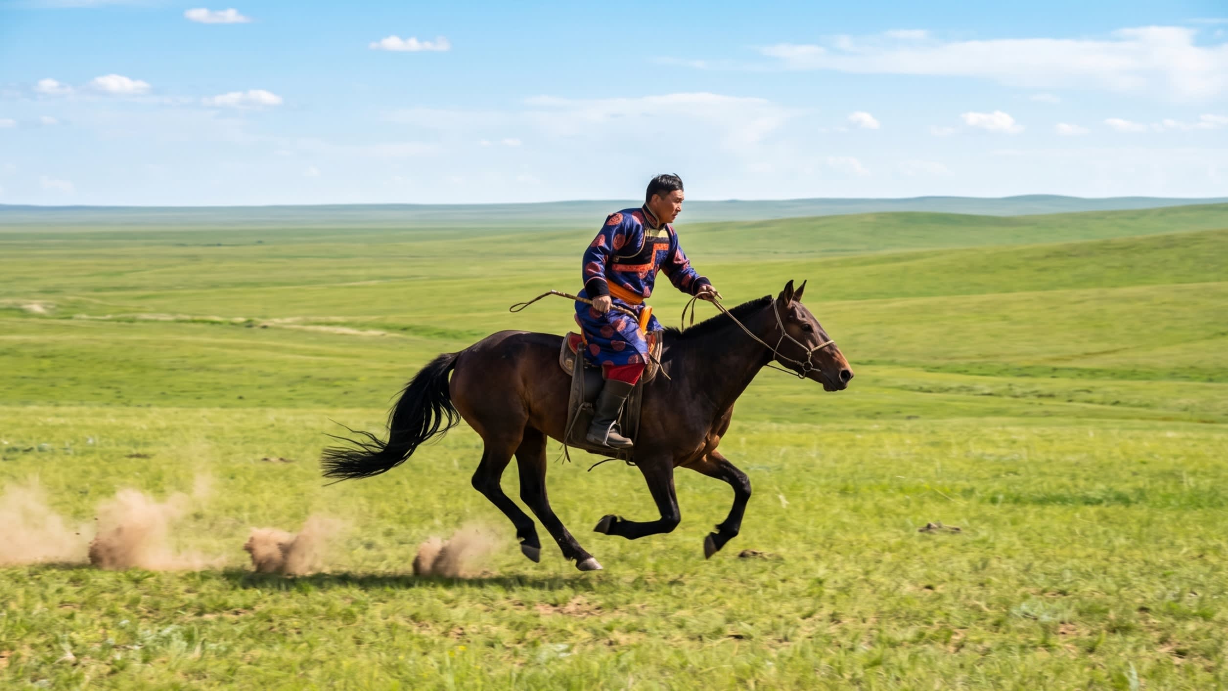 Image 1 - The thrill of galloping across the infinite Inner Mongolian steppe