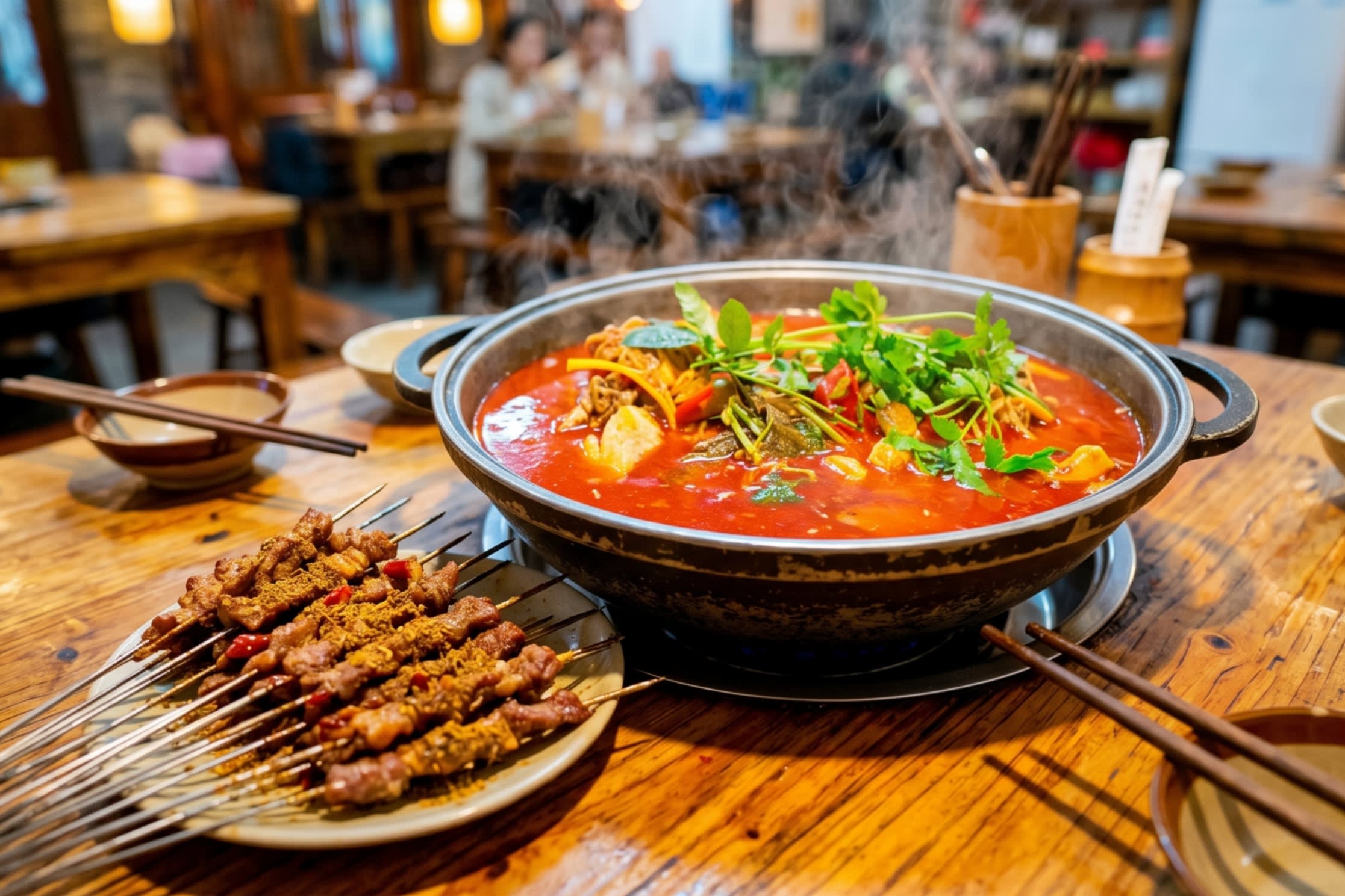 Image 4 - A spicy Guizhou feast to contrast the damp cool of the caves
