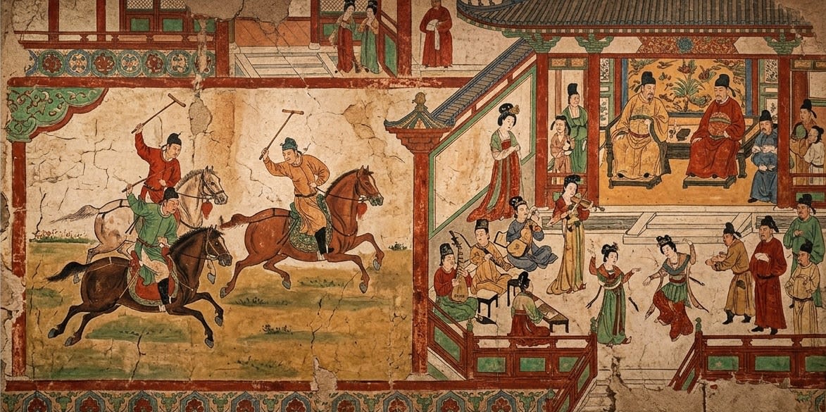 Image 2 - The vibrant courtly life captured in Shaanxi's ancient murals
