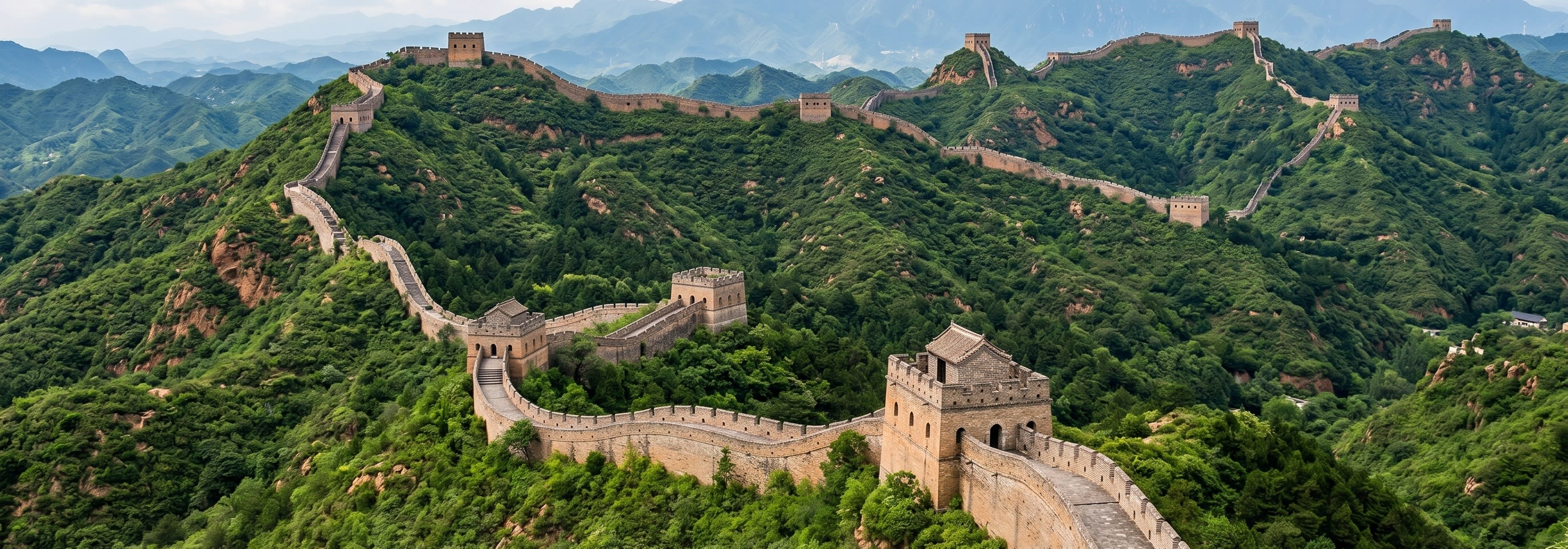 Image 2 - The majestic, wild ridges of the Jinshanling Great Wall