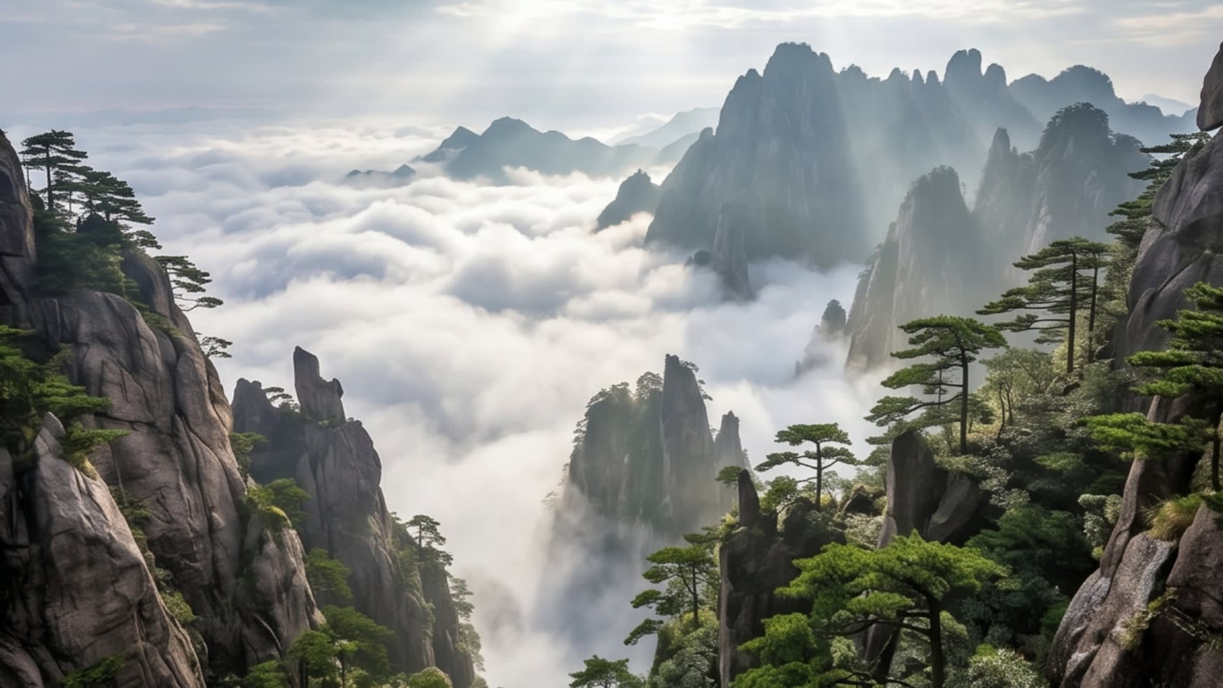 Image 4 - The timeless poetry of granite and cloud at the summit of Huangshan