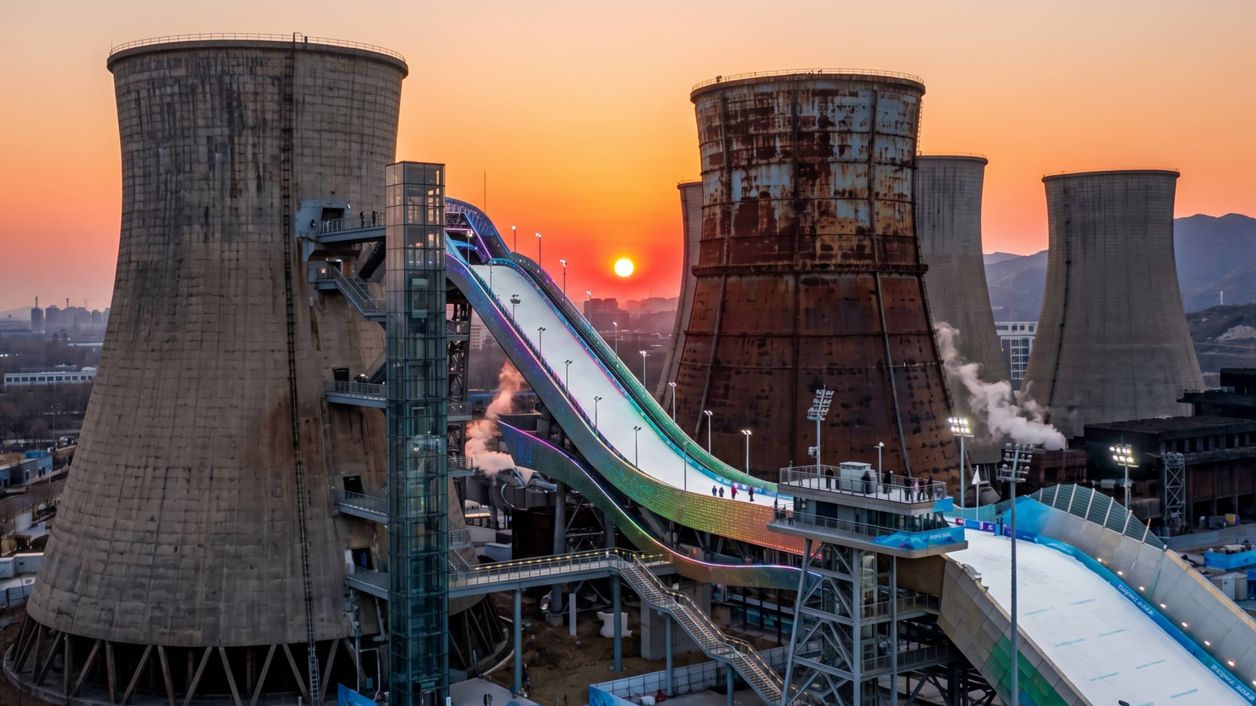 Image 3 - Rust meets neon: The industrial transformation of Beijing's Shougang Park