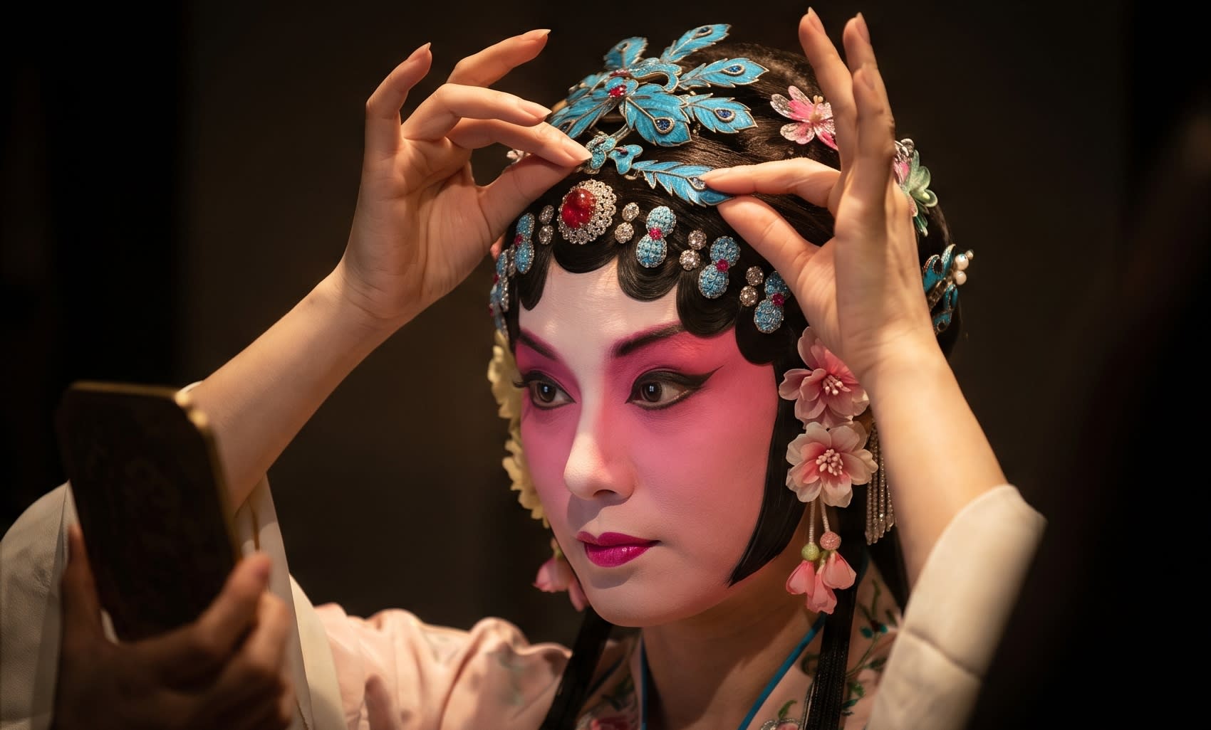 Image 1 - The intricate artistry of Kunqu: Makeup that tells a thousand stories