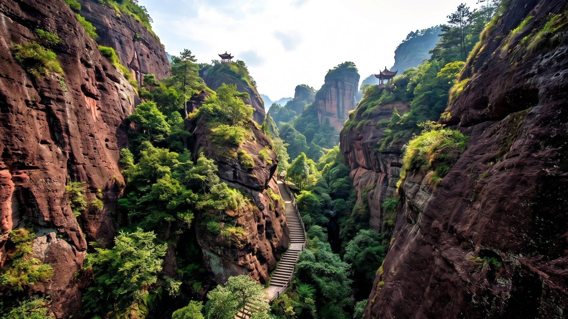 Image 2 - The fortress of flavor: The rugged canyons of Mount Wuyi