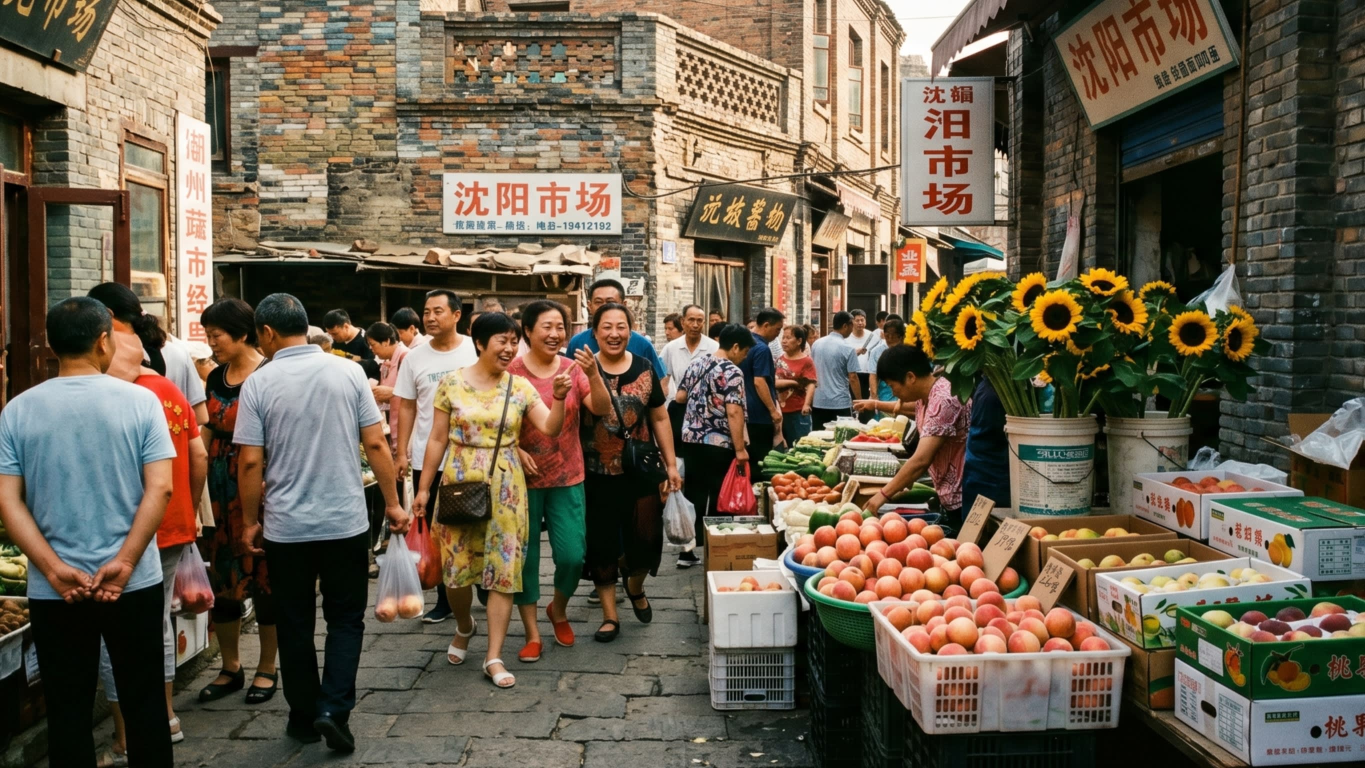 The Roar of the North: Laughter and bold words in a Shenyang market