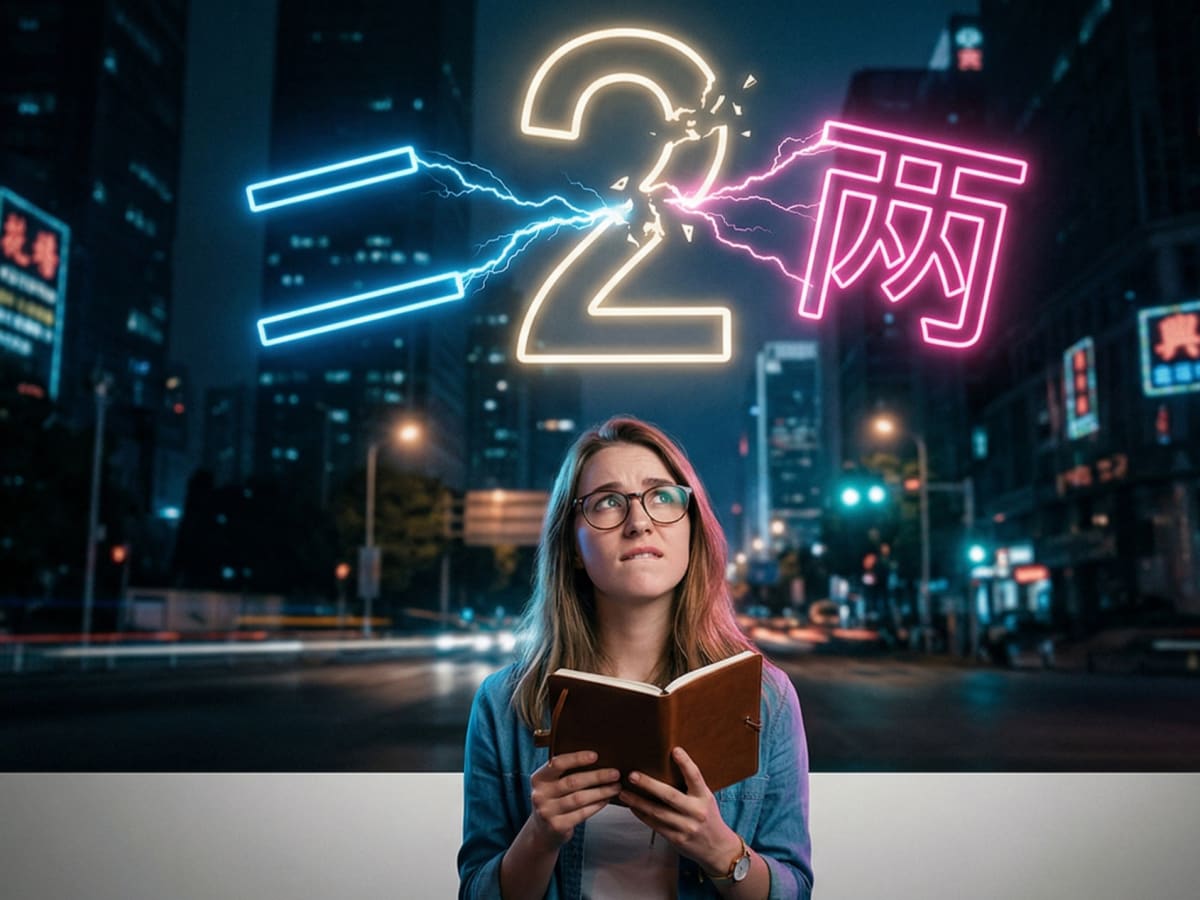 Stop Saying 'Er' for Everything: The Ultimate Er (二) vs Liang (两) Grammar Guide