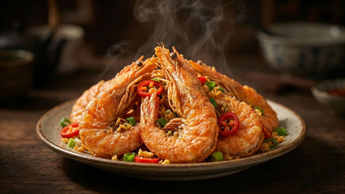 The ULTIMATE Salt and Pepper Shrimp: Why You MUST Leave the Shell On!