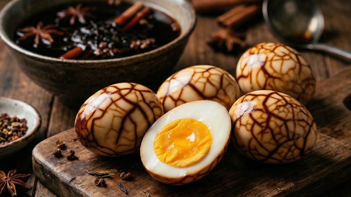 The ULTIMATE Chinese Tea Eggs: The Secret to the Perfect Marbled Pattern!