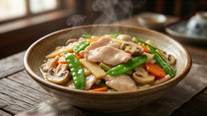 The ULTIMATE Moo Goo Gai Pan: Authentic Restaurant Secret for Tender Chicken & Silky White Sauce