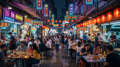 Surviving 40°C: Inside China’s Thriving Night Economy and the Art of 'Staggered Living'