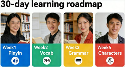 Your First Month: A Step-by-Step Chinese Learning Plan
