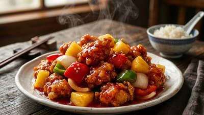 The ULTIMATE Sweet and Sour Chicken: The Crispy Takeout Secret Revealed!